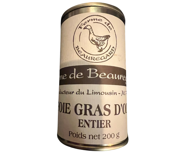 Foie gras d&#039;oie entier 200g