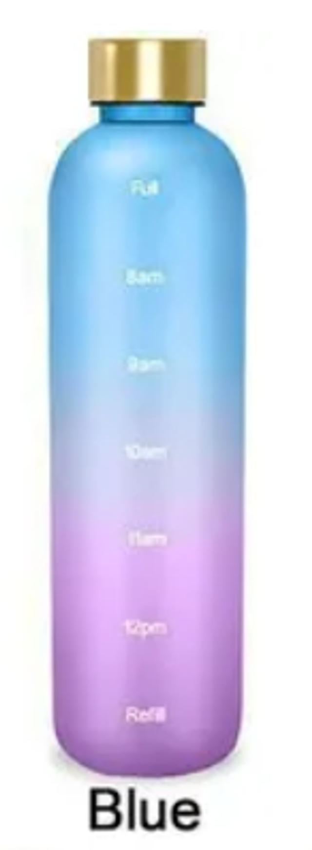 Gourde Bouteille 1 Litre (Bleue)