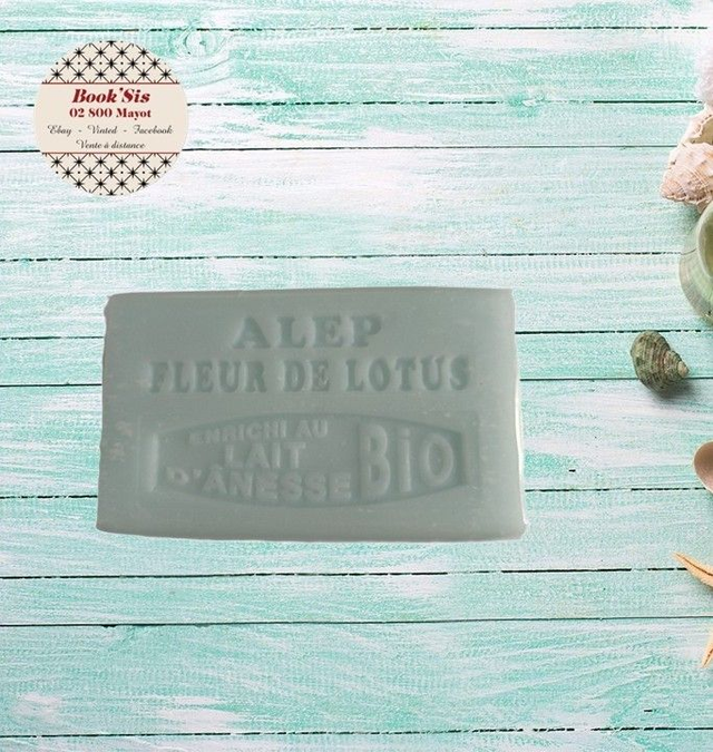 Savon Alep " Fleur de lotus "