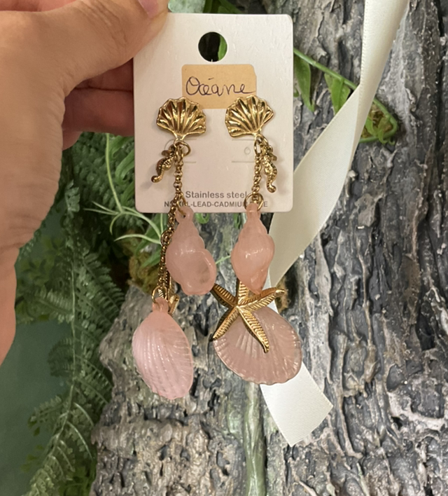 EXCLU WEB - Boucles « Océane » acier inoxydable 