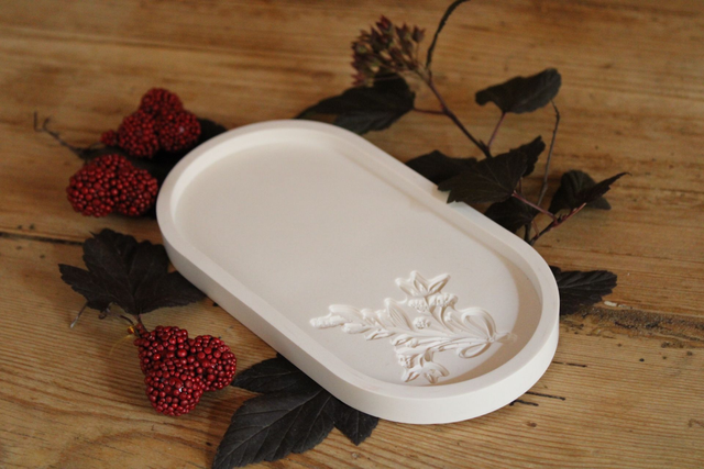 Vide Poche Automne Blanc