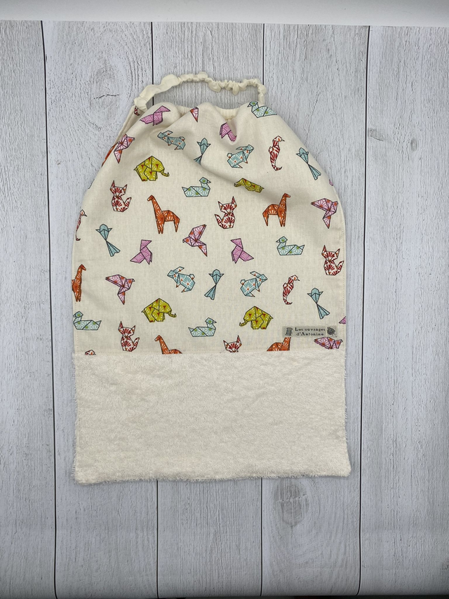 Bavoir des grands - Origami