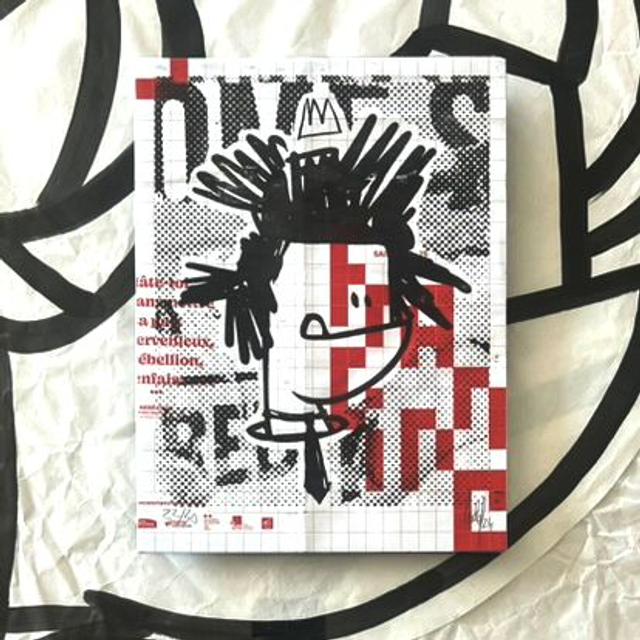 Xylo Jean-MICHEL Francine 18x24 cm sans cadre