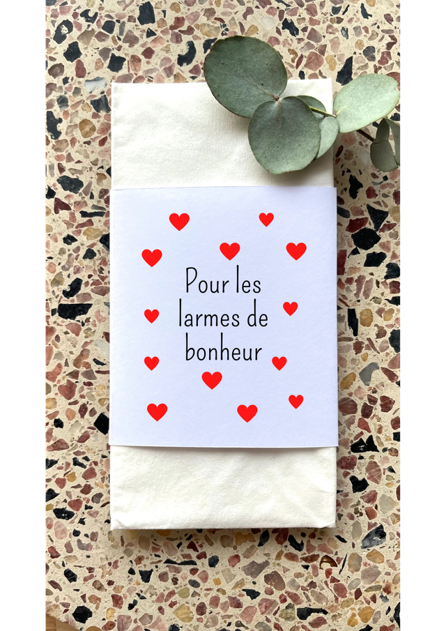 Étui à mouchoir &quot;Maria&quot; - Personnalisable