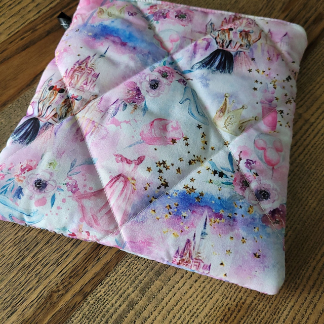 Pochette zippée pour liseuse : Disneyland Parc d'attractions format XL