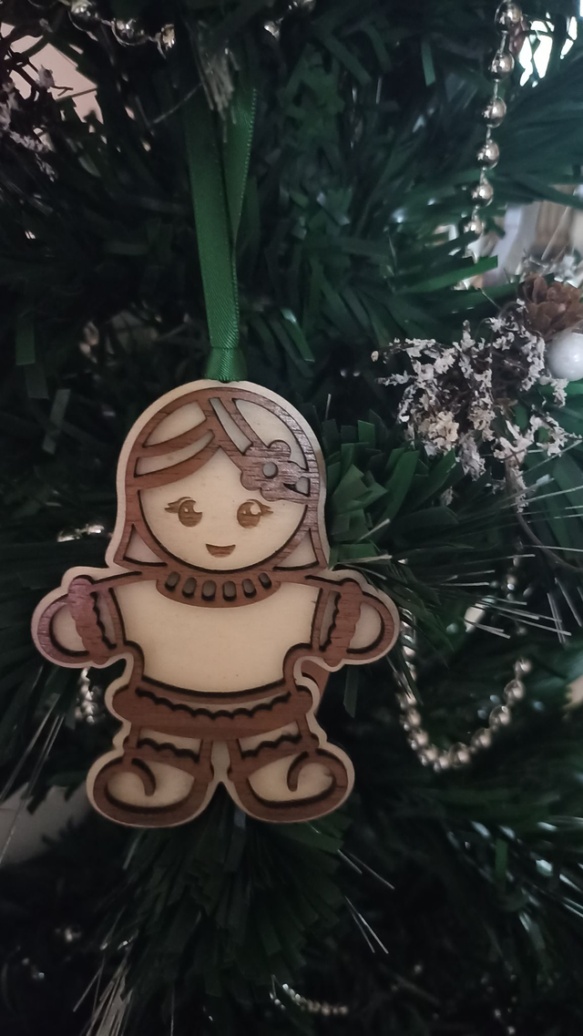 Bonhommes Pain d&#039;épices - Fille fleur