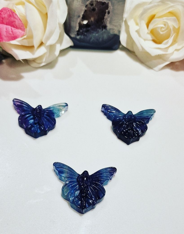 Butterfly Fairy - Rainbow Fluorite 
