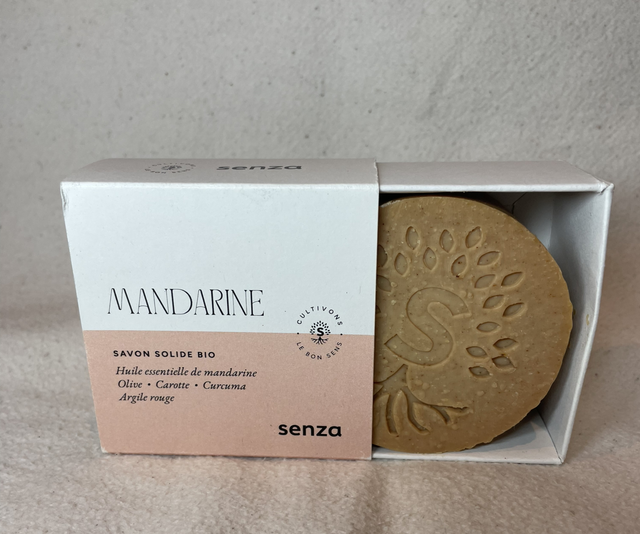 Savon solide Mandarine (100g)