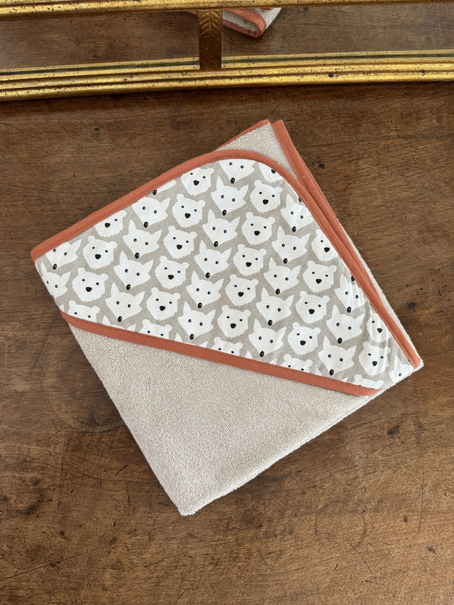 Cape de bain bébé 82cm
