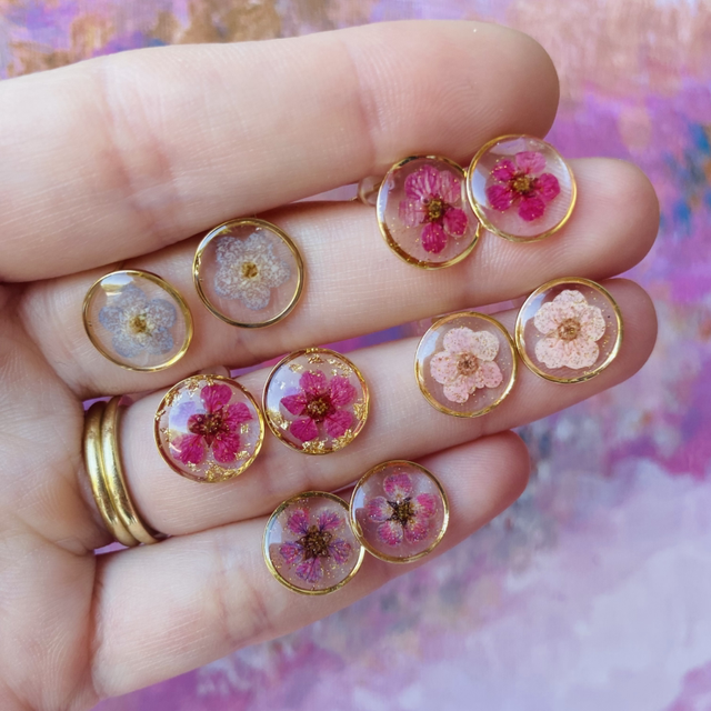Puces - Les teintes de roses
