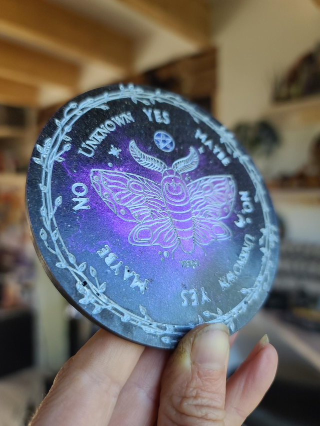 Planche à pendule Papillon 