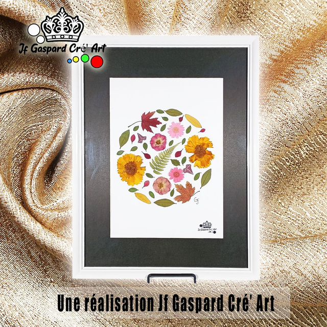 Tableau Herbier 🌺 &quot;La terre des Saisons&quot;