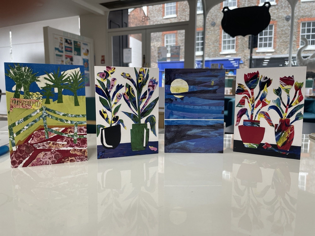 Participant Designed Collage Card (X4)