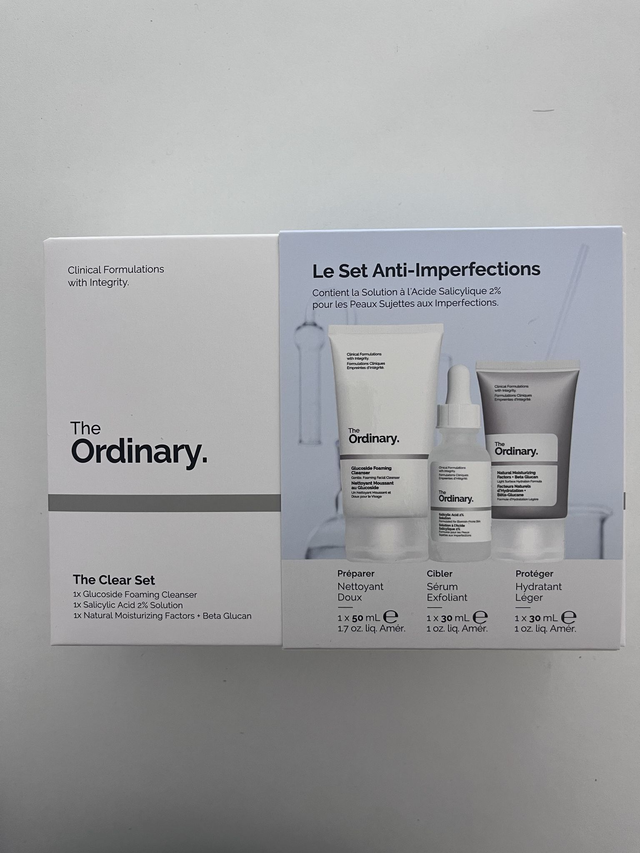 Coffret The ordinary soin visage
