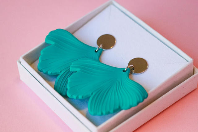 Ginkgo -lehtikorvakorut 