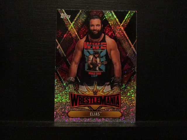 Elias - Champions Wrestlemania Original Trading Card #WM-6