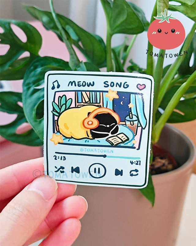 Sticker: Music player MP3 Kola