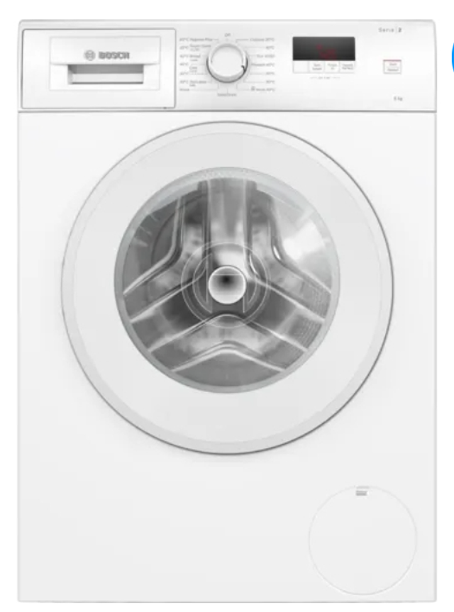 WGE03408GB Bosch 1400 Spin 8kg Washing Machine - White