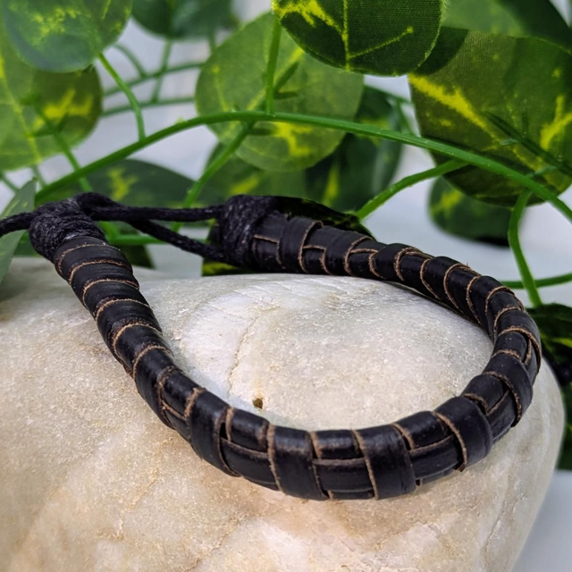 Bracelet &quot;Tip&quot; cuir BC-017