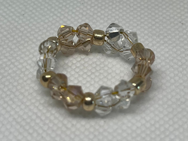 💎 Bagues en perles facettes