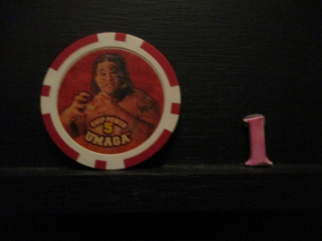 Umaga - Chip Power 5 Original Wrestling Chipz (1)