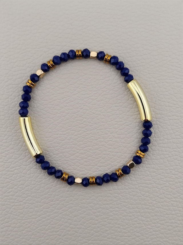 Ayala - Bracelet bleu nuit