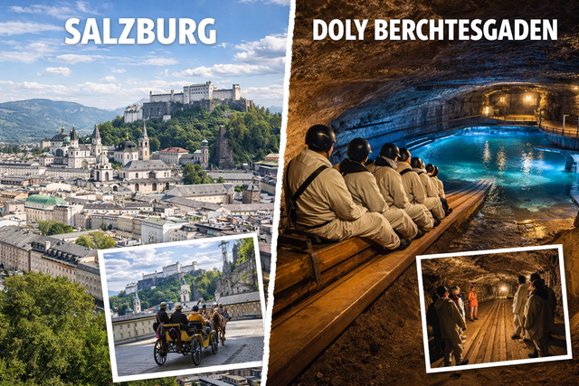 Výlet do Salzburgu a solných dolů v Berchtesgardenu dne 29.8.2026
