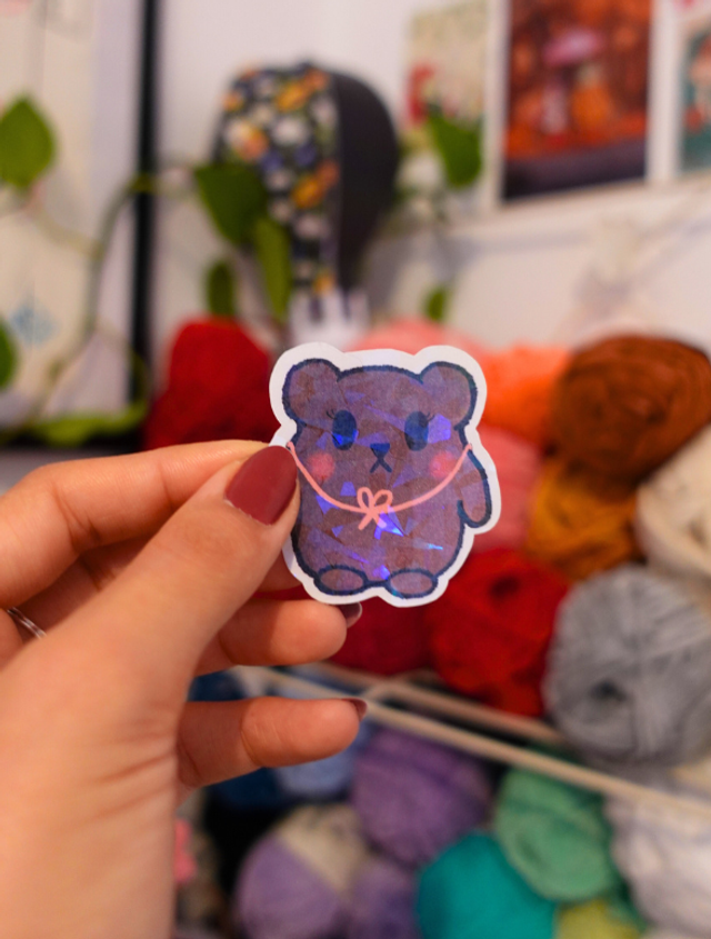 Mia, l&#039;exploratrice | Sticker créature d&#039;atelier 🔭🤠