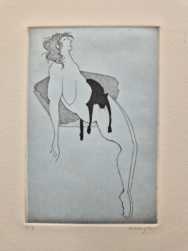 La Paresse - Gravure