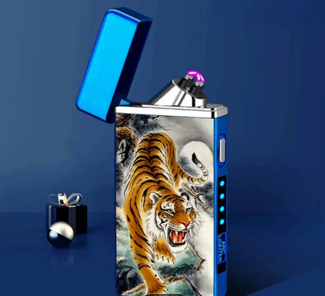 Elektrooniline kaasaskantav tulesüütaja, USB laadimisega