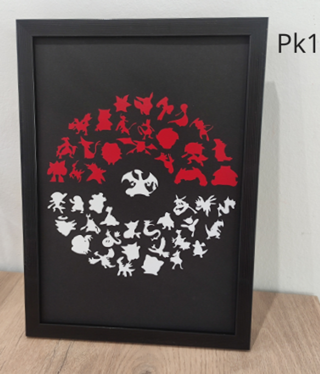 Cadres inspirés de Pokemon