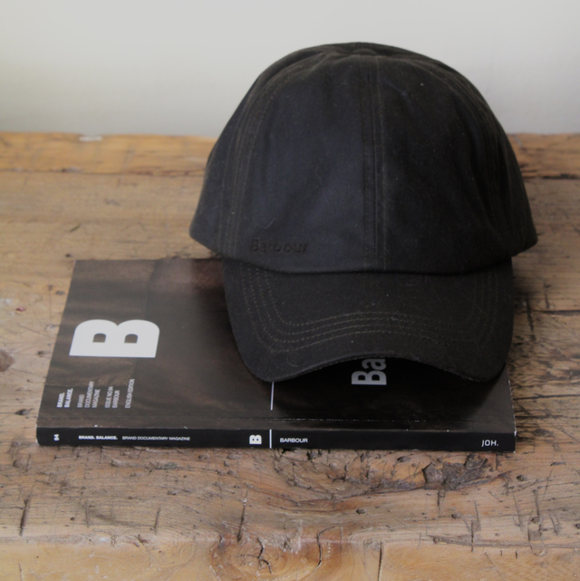 Barbour Waxed Sports Cap Olive