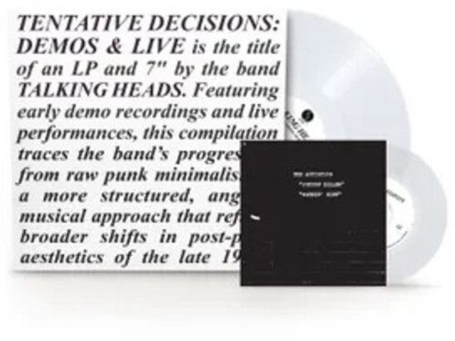 Talking Heads - Tentative Decisions: Demos & Live [RSD Black Friday 2025]