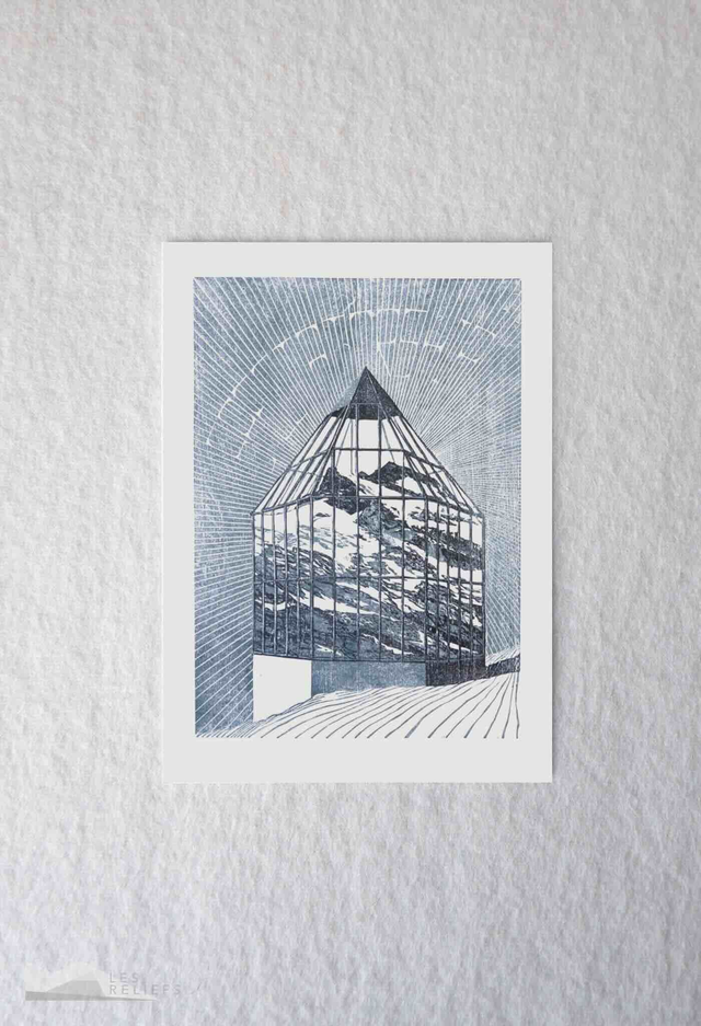 Les Reliefs postcard