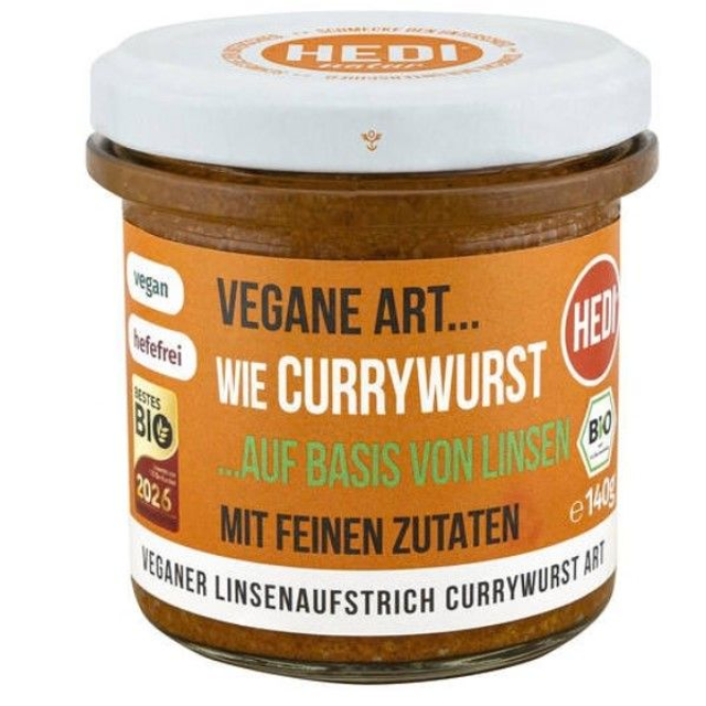 HEDI Currywurst mit feinen Zutaten 140g
