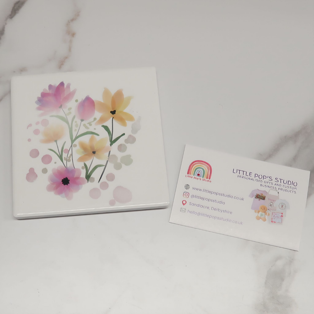 Square Ceramic Coaster