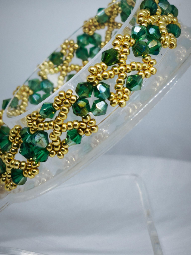 Bracelet Éclat vert