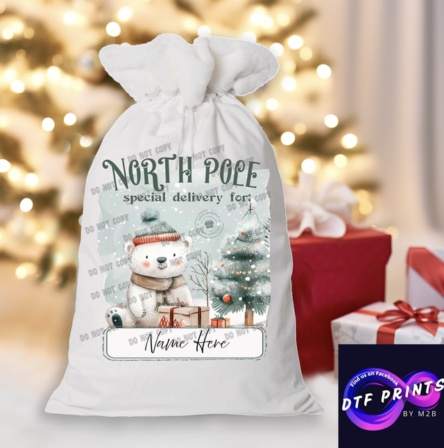 Polar Santa Sack 