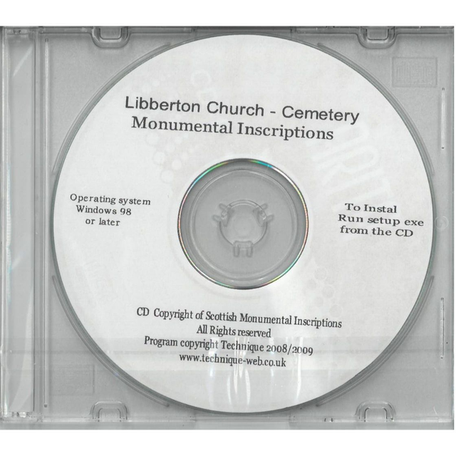 Libberton Church Cemetery, Lanarkshire CD