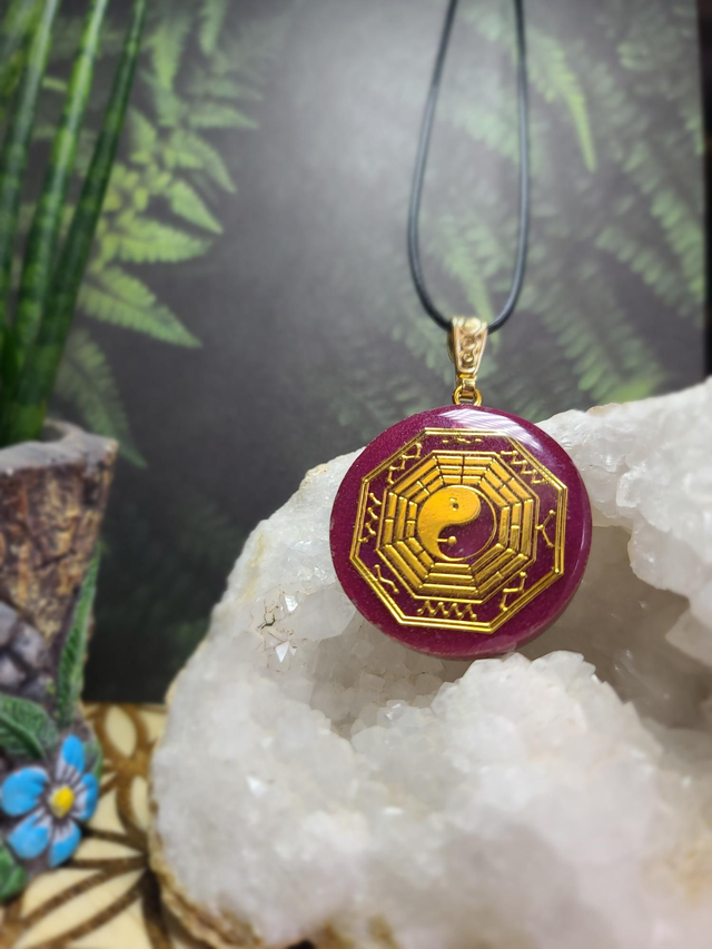 Ying Yang Amulette Quartz
