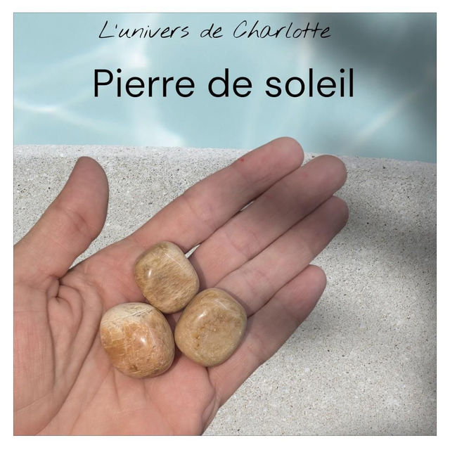 Pierre roulée "Pierre de soleil"