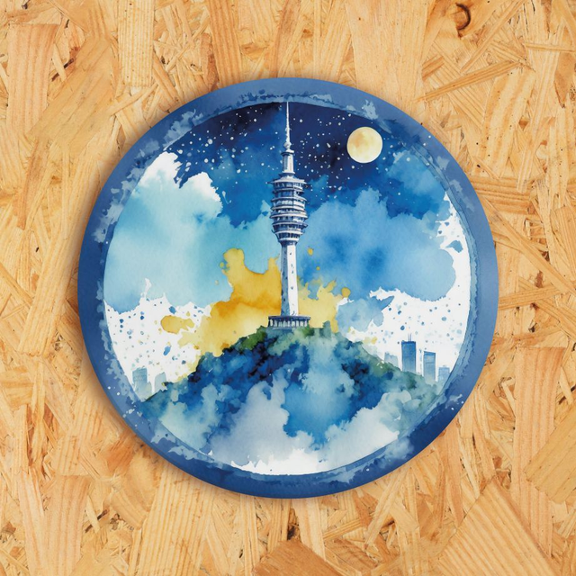 Tapis de souris Namsan Tower