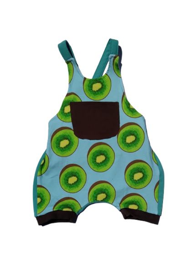 Peto de Algodón Orgánico con Estampado de Kiwis