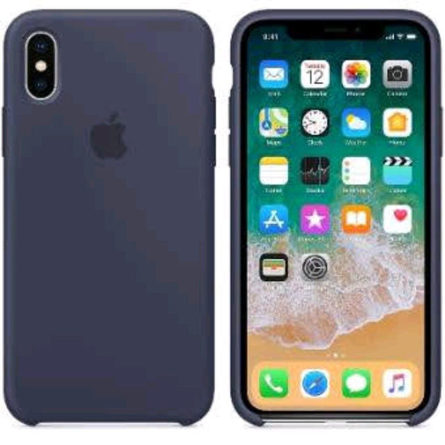 Funda Silicona Suave Para iPhone X, iPhone XS