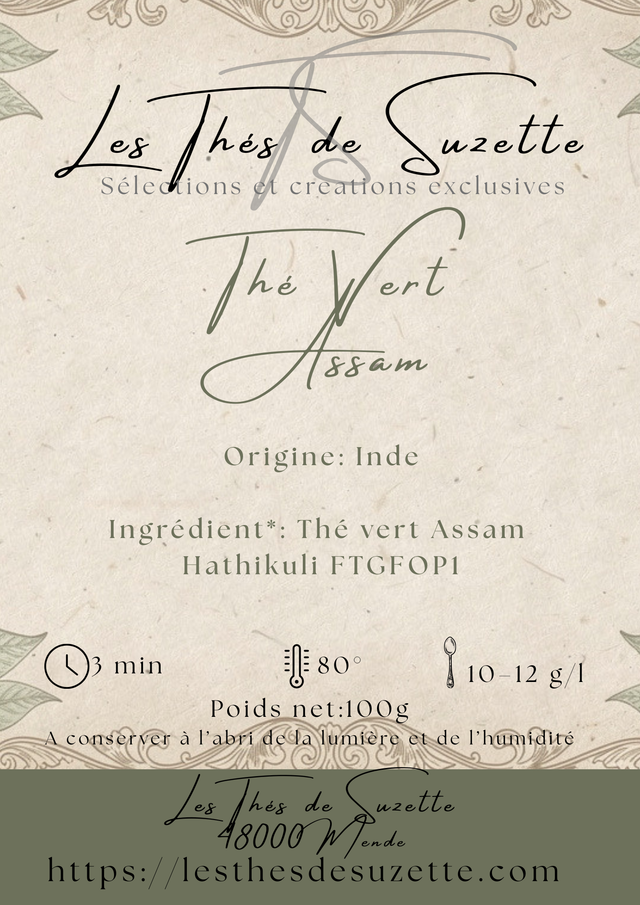 Thé vert Assam