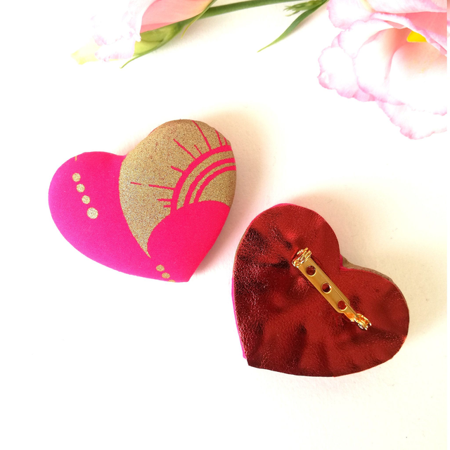 Broche sérigraphiée 