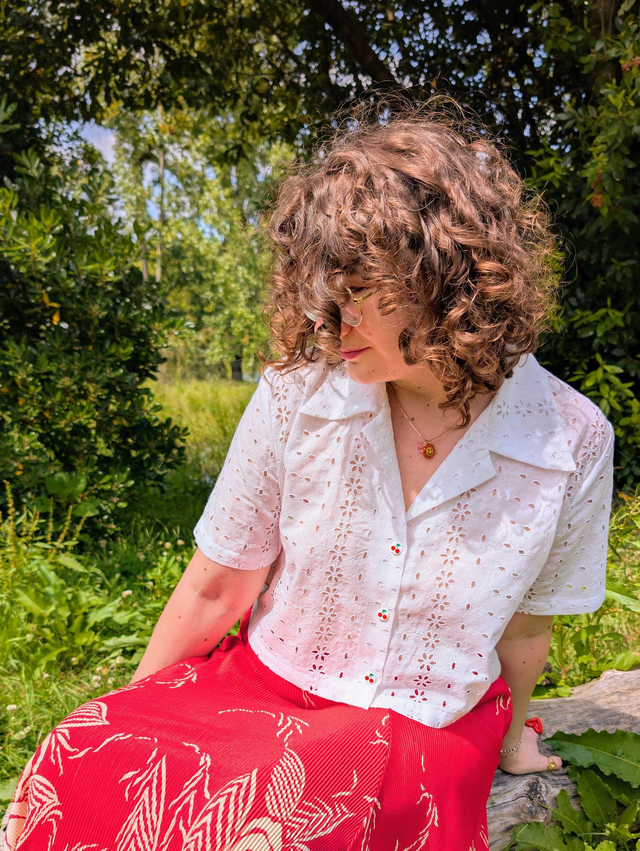 Chemise Eglantine Broderie Anglaise