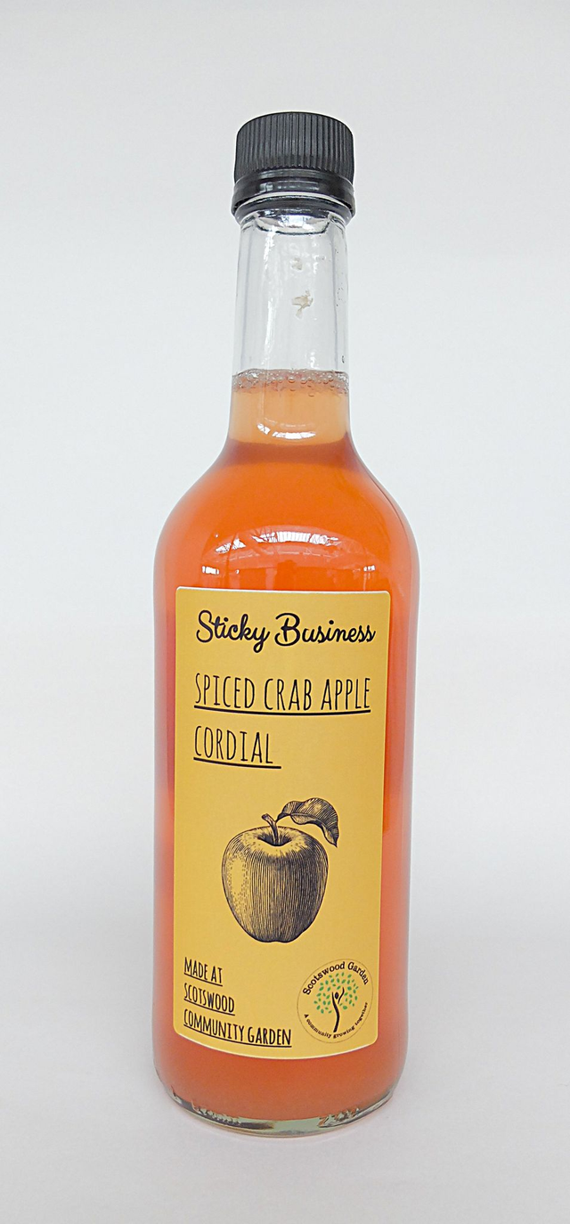 Spiced Crab Apple Cordial 