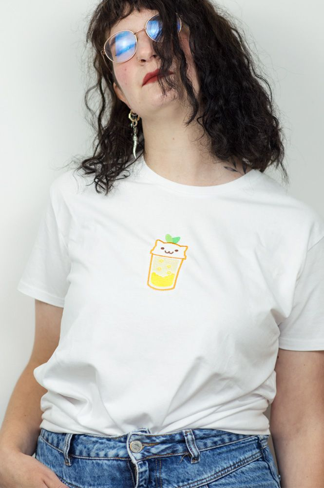 T-shirt bubble tea