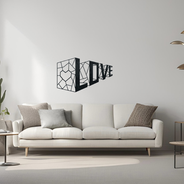 Love effet 3D (65x39cm)